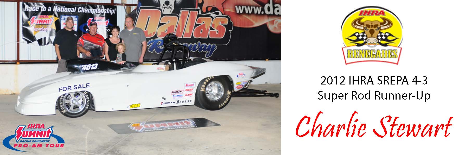 Stewart Races to Runner-Up Finish at IHRA Pro-Am in Crandall, TX