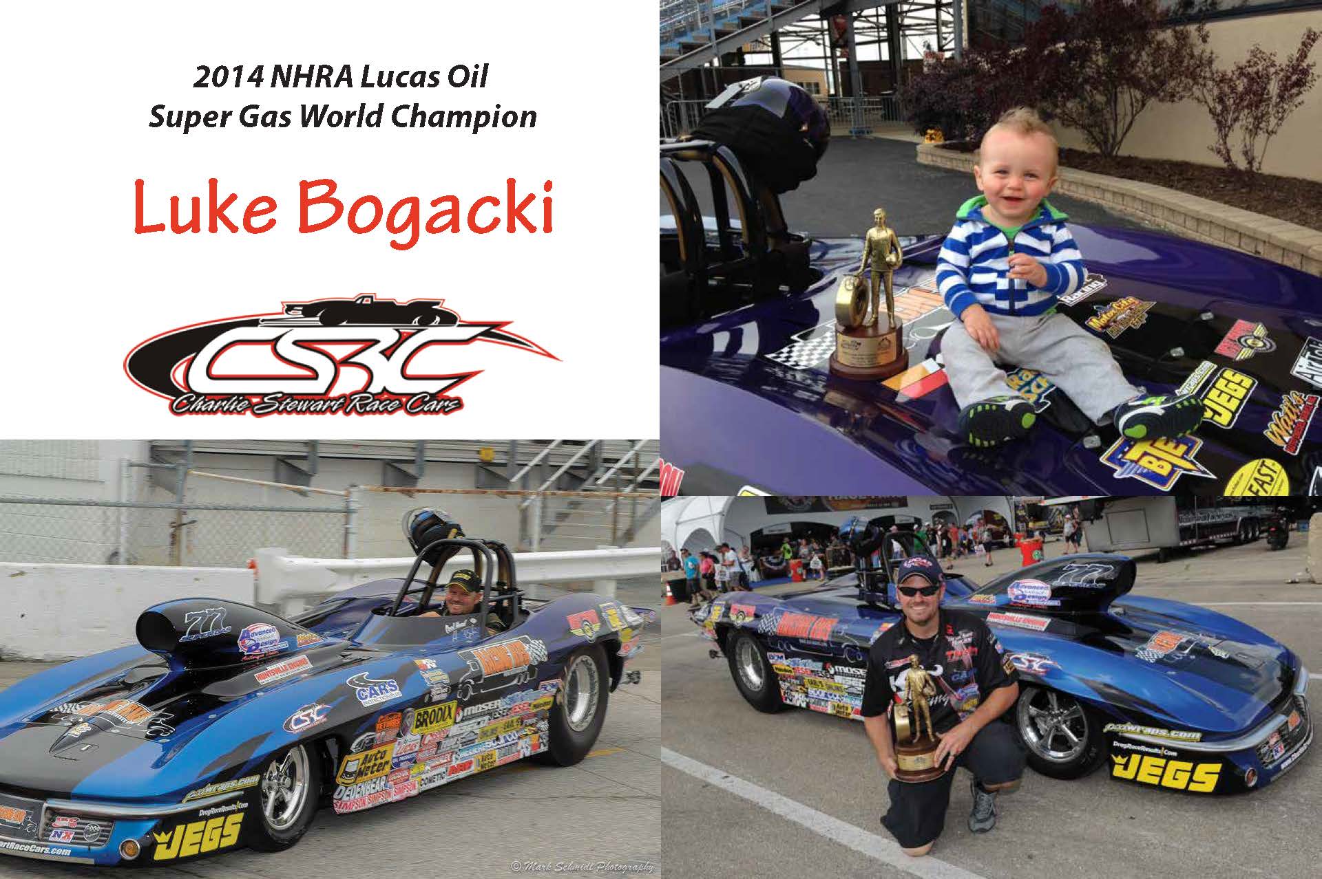 Bogacki Clinches 2014 NHRA Lucas Oil Super Gas Championship in Corvettester